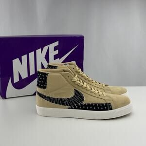 Nike SB Zoom Blazer Mid PRM Sashiko Sesame Mystic Navy CT0715-200 Size 11.5